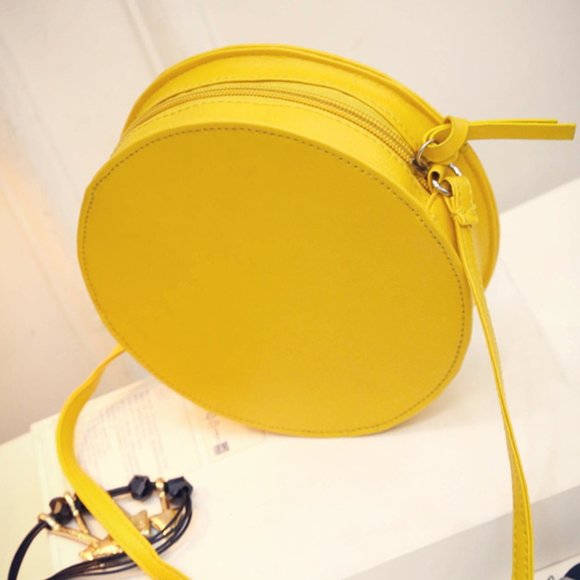 Purse handbag messenger bag yellow lemon fashion women fruit brand new - Picture 3 of 8
